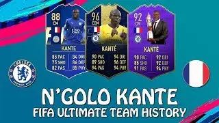 N'GOLO KANTE | FIFA ULTIMATE TEAM HISTORY | FIFA 15 - FIFA 19