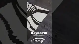 Day08/10 of drawing challenge today I draw ram ji #day8 #drawingchallenge #ram #sanatandharma