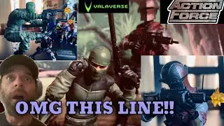 REVIEW! Where have these been all my life!? VALAVERSE ACTION FORCE, GARRISON CAVALRY, DELTA TROOPER!