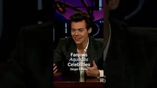 aquarius celebrities zodiac sign tiktok #zodiac #shorts #harrystyles #rickastley #aquarius #rickroll