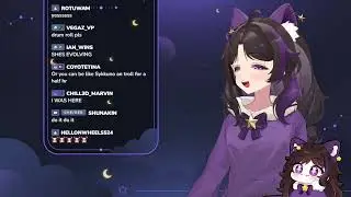 KITDY REVEALS HER VTUBER MODEL ON STREAM