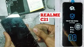 Realme C21 model RMX3201 disassembly LCD replacement / Display Change
