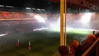 Nieuwe LED verlichting in PSV stadion