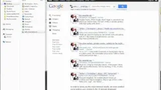 Demo of reverse image search linking up public and private user profiles