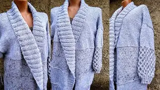 ВЯЗАНЫЙ КАРДИГАН 