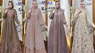 MODEL GAMIS BROKAT 2025 2026 TERBARU MEWAH ELEGAN