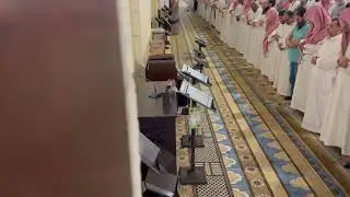 (وبرزوا لله الواحد القهار) عشائية حزينة من سورة إبراهيم للشيخ صالح الهبدان من جامع الراجحي بالرياض