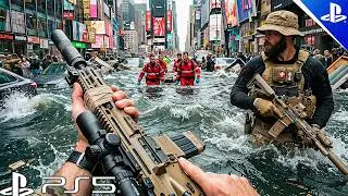 O INFERNO VEIO DAS &Aacute;GUAS (PS5) Jogabilidade Imersiva com Gr&aacute;ficos ULTRA [4K60FPS] Call of Duty