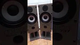 Mission 737 Renaissance 2-way speakers walnut with stands &pound;195 @ Scarborough Hifi UK made 1980s