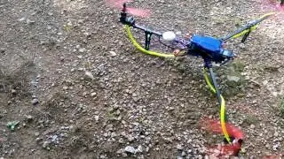 APM tricopter- servo spin in circles
