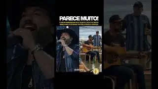 Cantor impressiona pelo talento e pela voz muito semelhante &agrave; de Edson, da dupla Edson & Hudson!