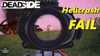 DEADSIDE Gameplay - Helicopter Crash Site FAIL (PC 2K QHD 1440p 60fps) 2022