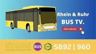Linie SB92 & Linie 960 Neue Mitte Oberhausen