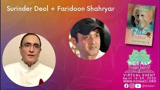 Faridoon Shahryar in Conversation With Surinder Deol about his new book 