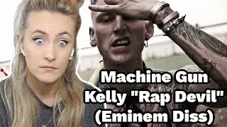 Basic White Girl Reacts To Machine Gun Kelly 
