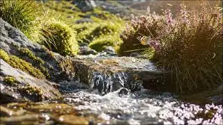 Relaxing waterfall make lesson. #nature #relaxing #waterfall #birdsong #birds #calm #sound #music
