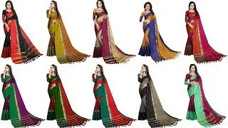 Latest Silk Sarees Under 500 On Amazon || Fashion Fiesta