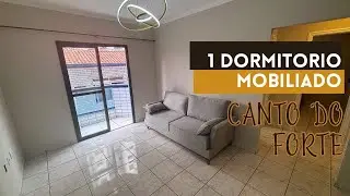 [171] Apartamento de 1 dormitório no Canto do Forte ótimo para investimento em locação 