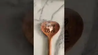 Lasagna Love - Engraved Spoon with Logo #engraved #engravedgifts #gifts #gift #personalizedgift