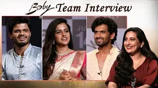 Baby Movie Team Interview | Anand Deverakonda | Vaishanavi Chaitanya | Viraj Ashwin | Manastars