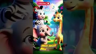 Animal Jungle Dance 🎶 | Nursery Rhyme for Kids @happytinytunes-r2u