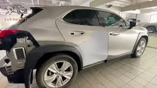 Car Paint Beautification, Base Coat Restoration and Rear Door Painting | Car Paint Tv