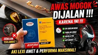 Ganti Aki Motor Yamaha Lexi