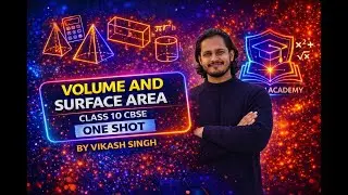 VOLUME AND SURFACE AREA ONE SHOT | CLASS 10 | CBSE | #youtube #education #motivation