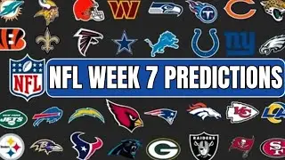🏈 NFL Week 7 Picks & *PREDICTIONS*