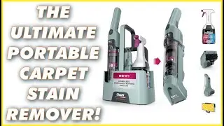 Shark StainForce HX101 Review & Test: 30X Stain Power DESTROYS Pet Messes Wine Coffee Carpet & Couch