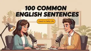 100 Daily English Sentences to Speak Naturally | Easy Conversation Practice for Beginners!