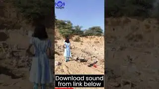 Free sound effects  Sonic girls visit Sabarmati river bank near Indroda village in Gandhinagar.