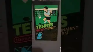 Classic NES Video game #80s #nes #tennis