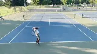 How To Play A 3.5 Tennis Singles Match Without Thinking Too Much🎾🎾🎾🎾