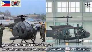 Apart from the Bell UH-1H helicopter, philippines is also interested in the SoKor MD500 helicopter!