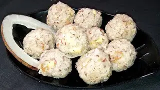 सूखे नारियल के स्वादिष्ट लड्डू बनाएं सिर्फ 5 मिनट में | Nariyal Laddu Recipe | Coconut Recipe