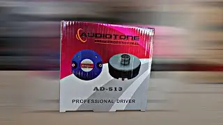 AUDIOTONE AD 513 PROFESSIONAL DRIVER (TWEETER)UNBOXING & REVIEW