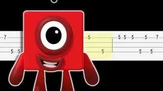 Numberblock - Learn to Count (Easy Ukulele Tabs Tutorial)