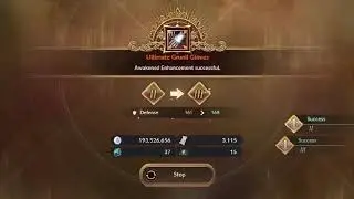Black Desert Mobile: Gloves Auto Enhancement Hex Attempt Using Backup Gear (sub character)