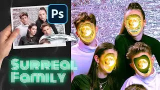 Surreal Portrait Edit - Photoshop Speed Art Manipulation (Episode 4)