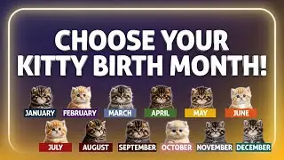 Choose your Kitty Birth Month