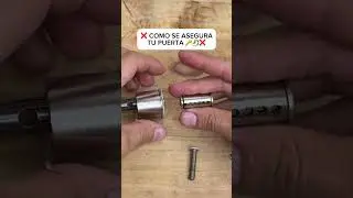 Como desarmar un cilindro de una cerradura 🔑🐉