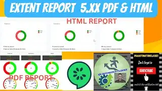 26. Extent Report with Screenshots in Cucumber | Generate Extent HTML and PDF Report