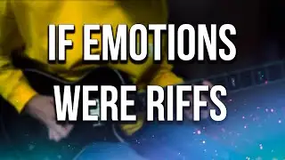 Human emotions portrayed by metal riffs