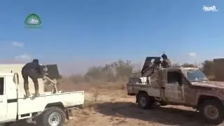 الجيش الحر يبدأ بهجوم كبير بدعم من القوات التركية لإبعاد داعش عن دابق