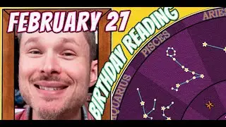 &laquo;Тайный язык дней рождения&raquo;. Чтение ко дню рождения 27 февраля 🪅 🎊