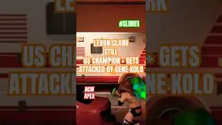 LEVON CLARK IS STILL US CHAMPION + GETS ATTACKED BY GENE KOLO 😱 #ACWAPEX #ACWAPEXSlime