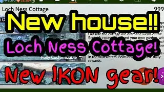 Avakin LIVE - first look at the NEW loch ness house and new IKON gear!