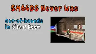 SM64DS Never Was - out-of-bounds in Silent Room