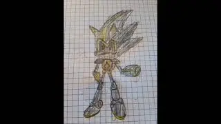My Drawing Of Shard The Metal Sonic From The Archie Comics! [Read Desc For Some Things]